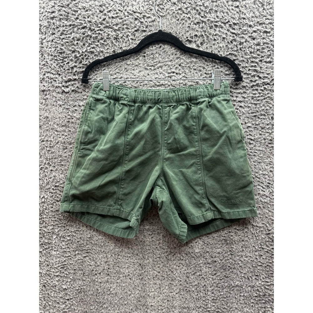 Saturdays New York City‎ Training Comfort Drawstring Short Green Mens Size S